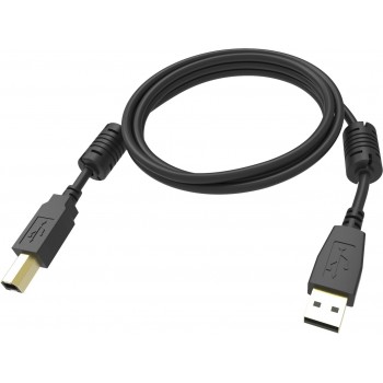 Vision TC 1MUSB BL cable USB 1 m 2.0 USB B USB A Negro