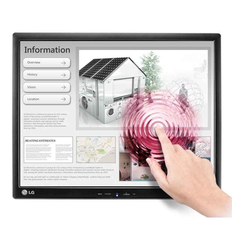 LG 17MB15T - Monitor LED - 17" - 1280 x 1024 - TN  17MB15T-B