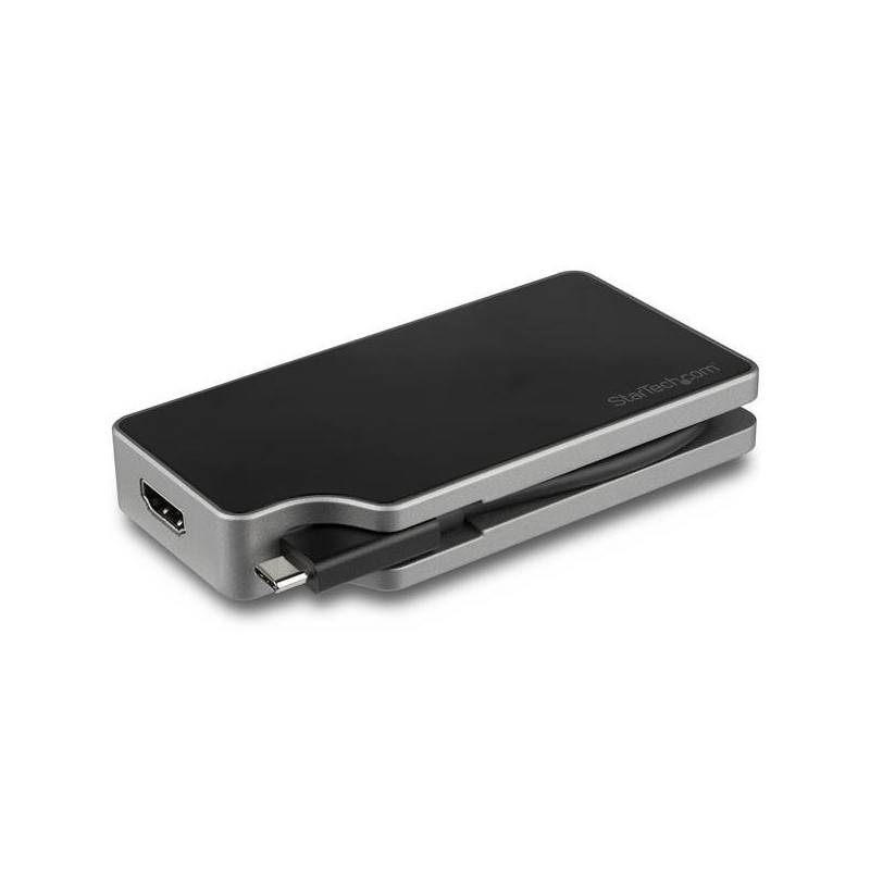 StarTech.com Adaptador de Vídeo Multipuertos USB C - 4 en 1 - con Entrega de Alimentación PD de 85W  CDPVDHMDPDP