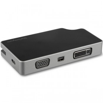 StarTech.com Adaptador de Vídeo Multipuertos USB C - 4 en 1 - con Entrega de Alimentación PD de 85W  CDPVDHMDPDP