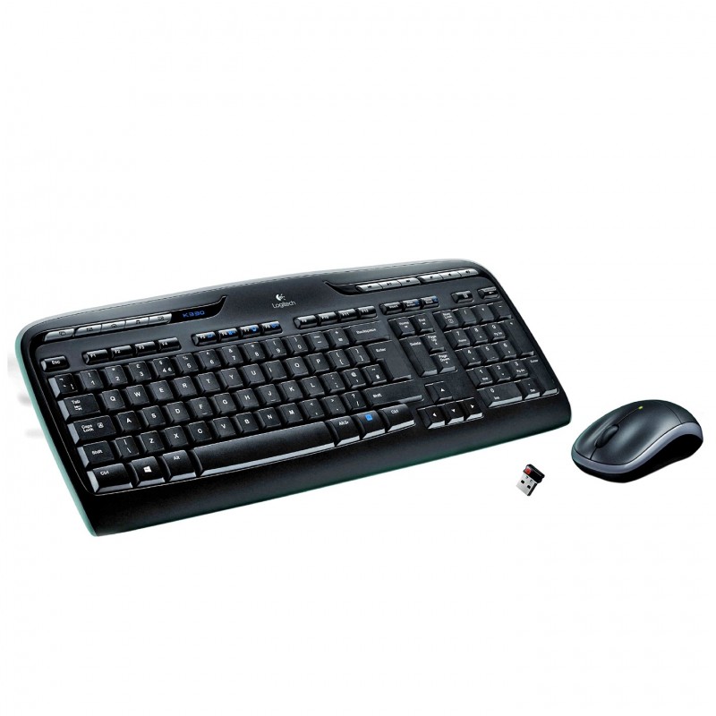 Logitech MK330 Negro, Gris 920-003978