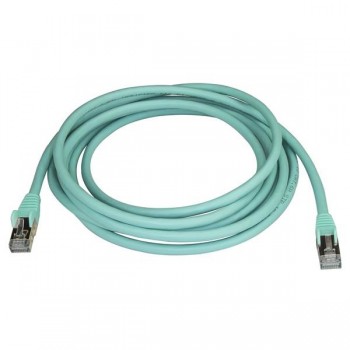 StarTech.com Cable de 3m de Red Ethernet RJ45 Cat6a Blindado STP - Cable sin Enganche Snagless - Agu 6ASPAT3MAQ
