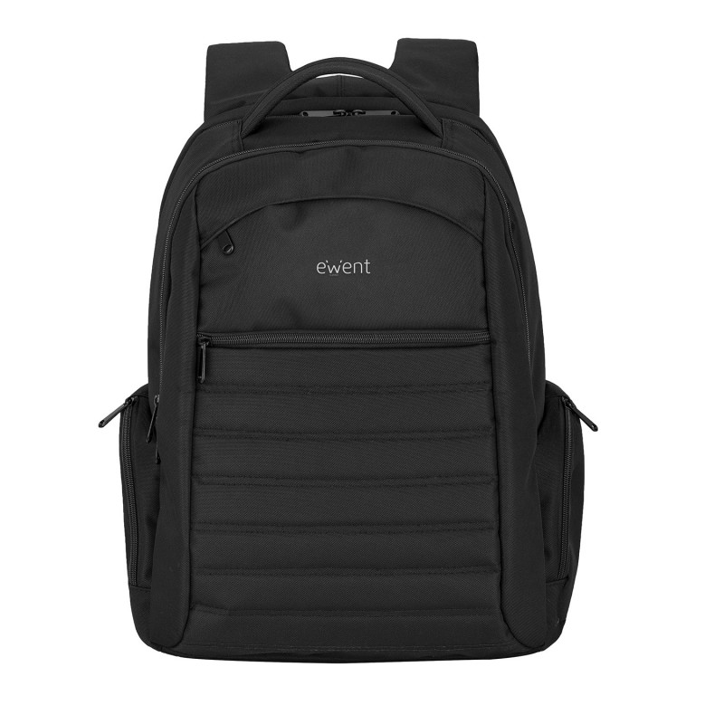Ewent Urban, Mochila, Negro, Monótono, Poliéster,  EW2528