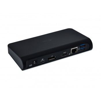 i-tec USB-C Dual Display (MST) Replicador, Alámbrico, USB 3.1 (3.1 Gen 2) Type-C, USB Tipo C, 3,5 mm C31DUALDOCKPD