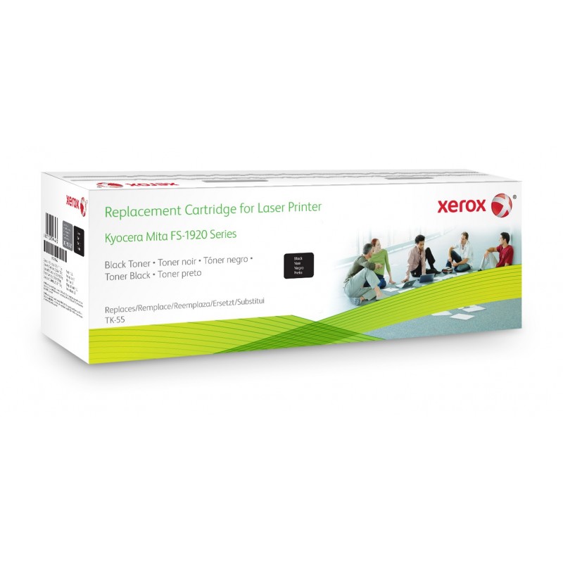Compatible con Kyocera FS-1920 - Xerox Cartucho de tóner negro. Equivalente a Kyocera TK-55. 003R99747