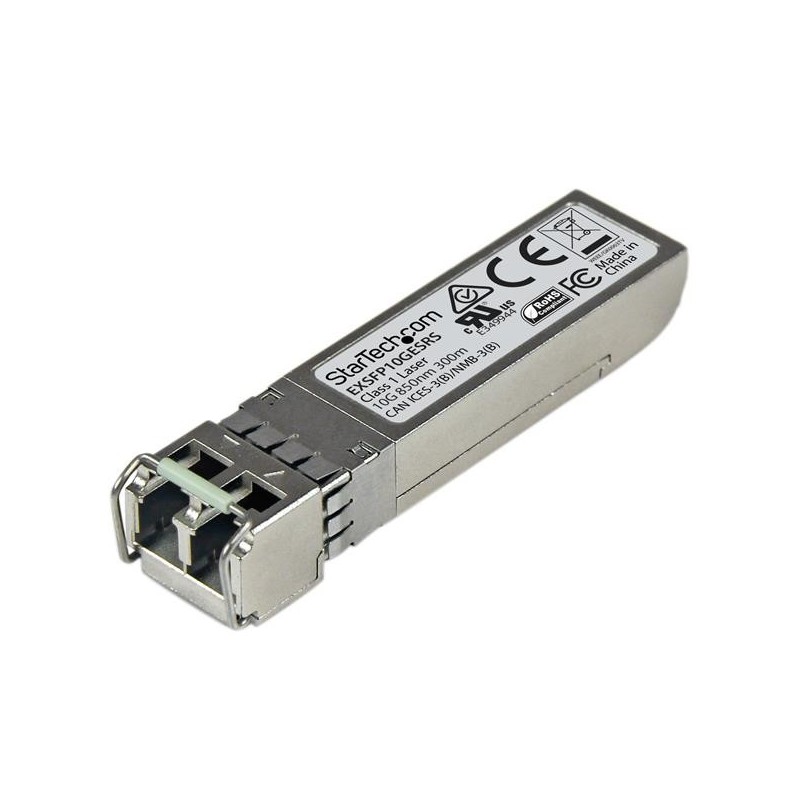 StarTech.com Módulo Transceptor SFP+ Compatible con Juniper EX-SFP-10GE-SR - 10GBASE-SR EXSFP10GESRS
