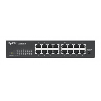 Zyxel GS1100-16 16 puertos RJ-45 Negro GS1100-16-EU0101F