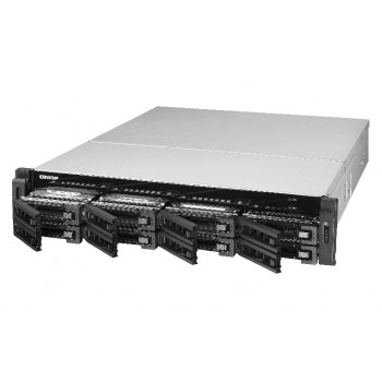 QNAP TS-EC880U R2, Unidad de disco duro, SSD, Serial ATA II, Serial ATA III, 2.5 3.5", 0, 1, 5, 6, 1 TS-EC880U-E3-4GE-R2