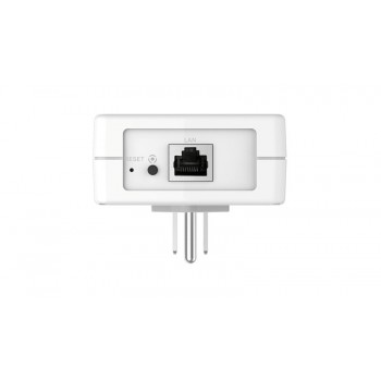 D-Link PowerLine AV2 2000 Network receiver 1 puertos RJ-45 Blanco DHP-701AV