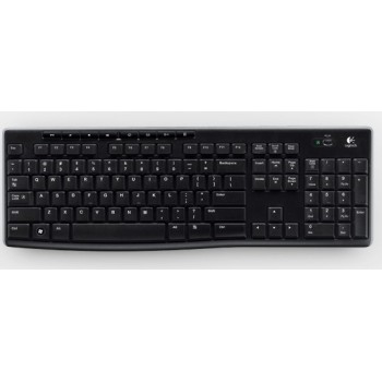 Logitech K270 teclado RF inalámbrico QWERTY Inglés Negro 920-003745