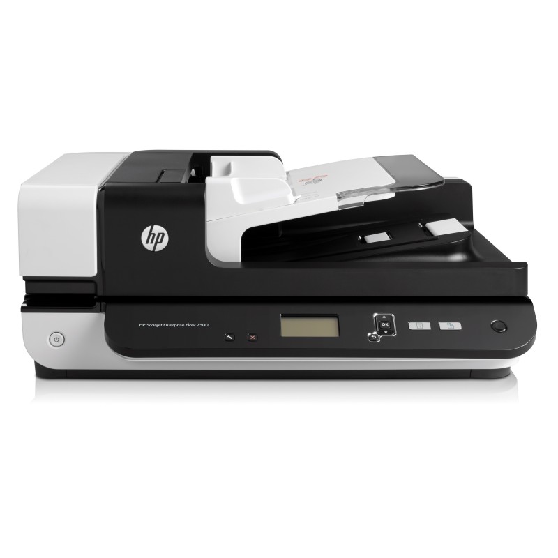 HP Scanjet Escáner plano Scanjet Enterprise Flow 7500, 216 x 356 mm, 600 x 600 DPI, 24 bit, 50 ppm,  L2725B