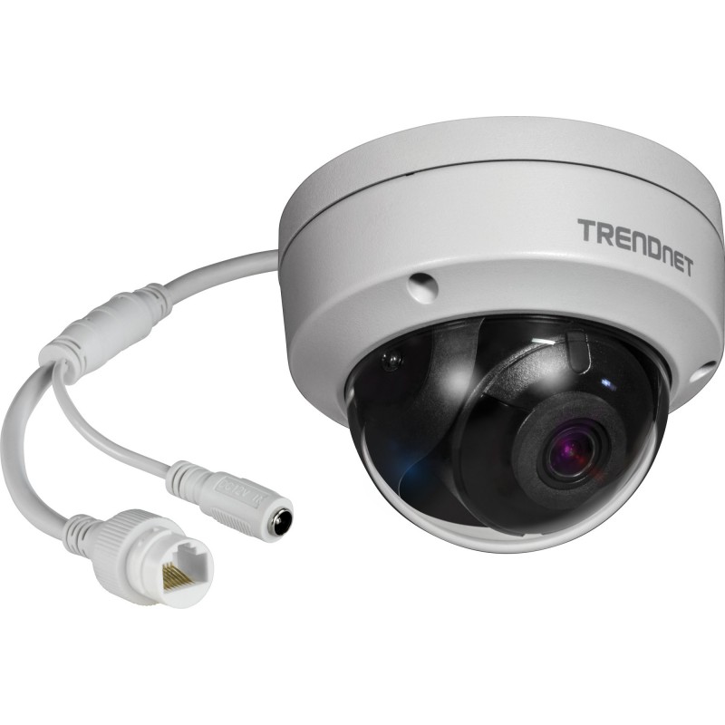 (Reacondicionado) Trendnet TV-IP317PI, Cámara de seguridad IP, Interior y exterior, Almohadilla, Negro, Plata, Pared,