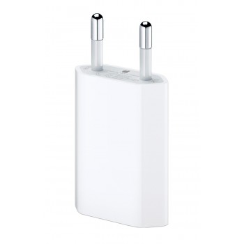 Apple 5W USB Power Adapter - Adaptador de corriente - 5 vatios - para iPhone, iPod classic, iPod min MD813ZM A