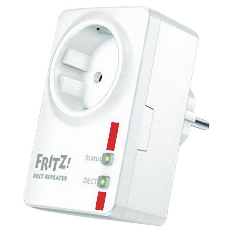 AVM FRITZ!DECT Repeater 100 International, Inalámbrico, 59 x 41 x 93 mm, Integrated 20002641