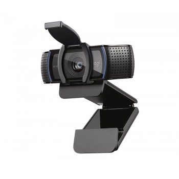 Logitech HD Pro Webcam C920S - Cámara web - color - 1920 x 1080 - audio - USB 960-001252