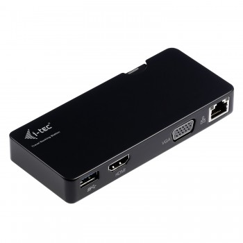 i-tec USB 3.0 Travel replicador de puertos Advance, Alámbrico, USB 3.0 (3.1 Gen 1) Type-A, 10,100,10 U3TRAVELDOCK