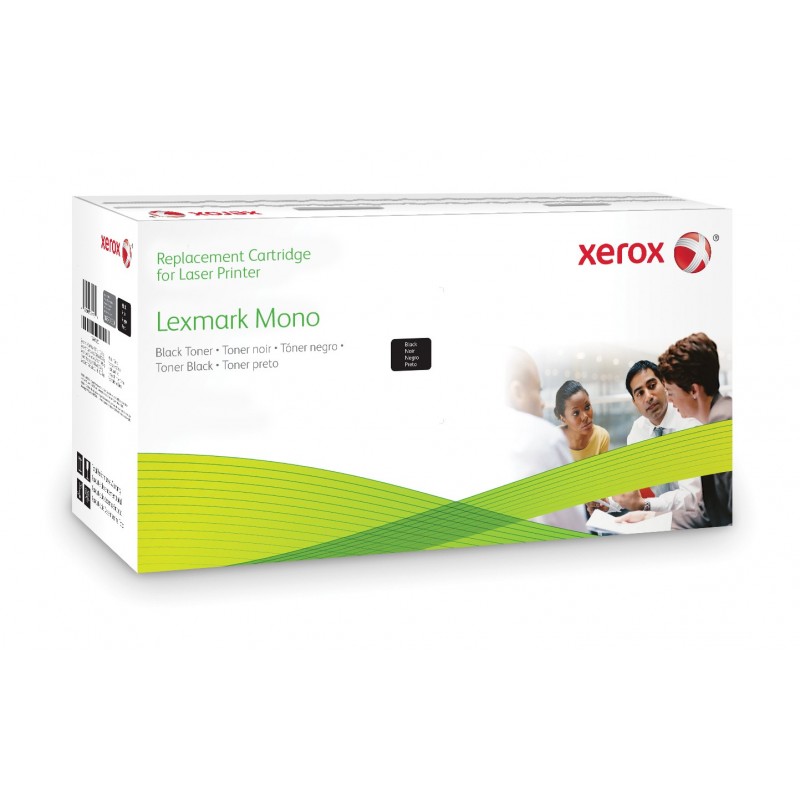 Compatible con Lexmark X642 MFP, X644 MFP, X646 - Xerox Cartucho de tóner negro. Equivalente a Lexmark X644H21E.