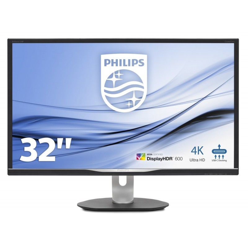 Philips Brilliance - 31.5 - 4K Ultra HD - LCD - 4 ms - Negro - 328P6VUBREB 00