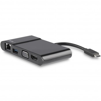 StarTech.com Adaptador Multipuertos USB-C para Ordenadores Portátiles - HDMI o VGA 4K - USB 3.0, Cab DKT30CHV