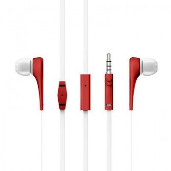 Energy Sistem Style 1+ auriculares para móvil Binaural Dentro de oído Rojo 44600