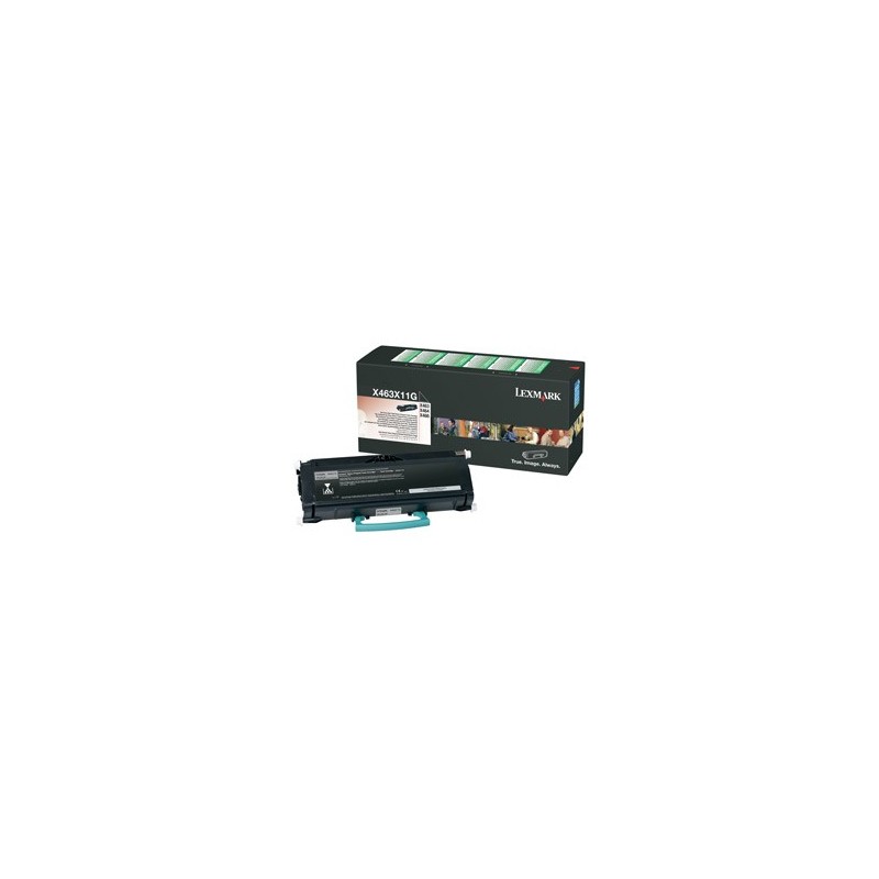 Lexmark X463X11G cartucho de tóner Original Black 1 pieza(s) 0X463X11G.
