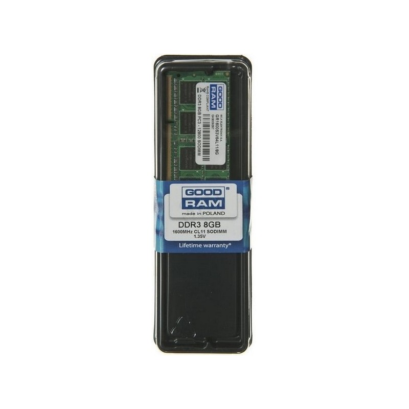 GOODRAM - 8 GB - DDR3 - 1600 MHz - 11 CL GR1600S3V64L11 8G