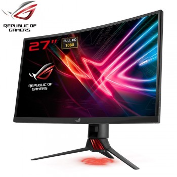 Asus - 27 - Full HD - VA - 4 ms - Negro, Rojo - 90LM03G0-B01970