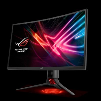 Asus - 27 - Full HD - VA - 4 ms - Negro, Rojo - 90LM03G0-B01970