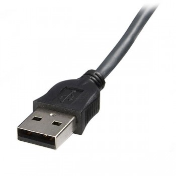 StarTech.com Cable KVM USB VGA 2 en 1 Ultra Delgado - 1,8m, 1,8 m, Negro, VGA, USB A + VGA, Macho Ma SVUSBVGA6