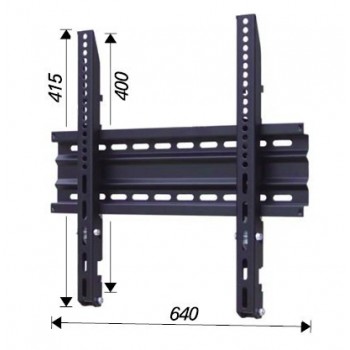 ITB AMOM06145, Monitor de ordenador TV, 50 kg, 127 cm (50"), 600 x 400 mm, 600 x 400 mm, Negro