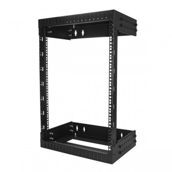 StarTech.com Armario Rack de Servidores de Marco Abierto 15U para Montaje en Pared - Profundidad Aju RK15WALLOA