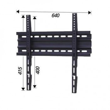 Nilox NX06144 soporte de pared para pantalla 50" Negro