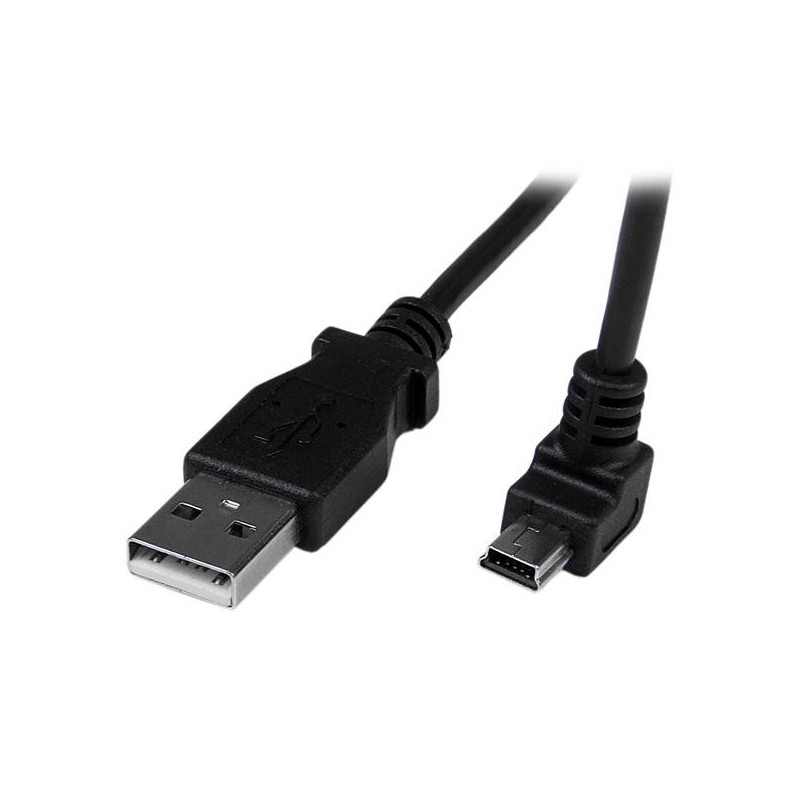 2M ANGLED MINI USB CABLE USBAMB2MD