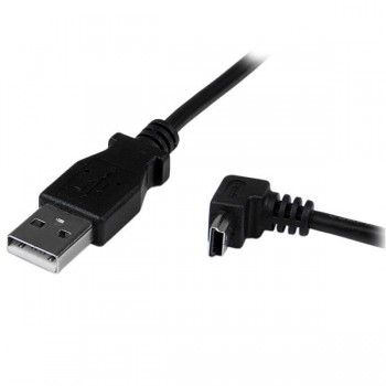 2M ANGLED MINI USB CABLE USBAMB2MD