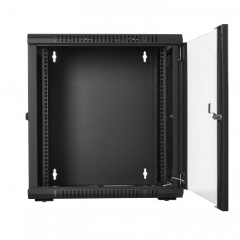 V7 RMWC12UG450-1E armario rack 12U Bastidor de pared Negro RMWC12UG450-1E      