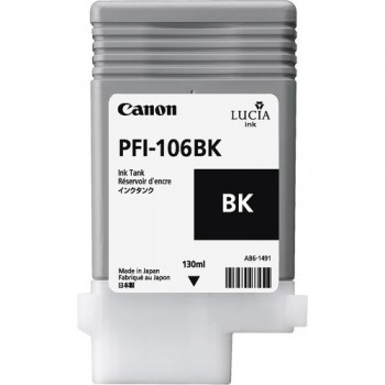 Canon PFI-106 BK Negro 6621B001