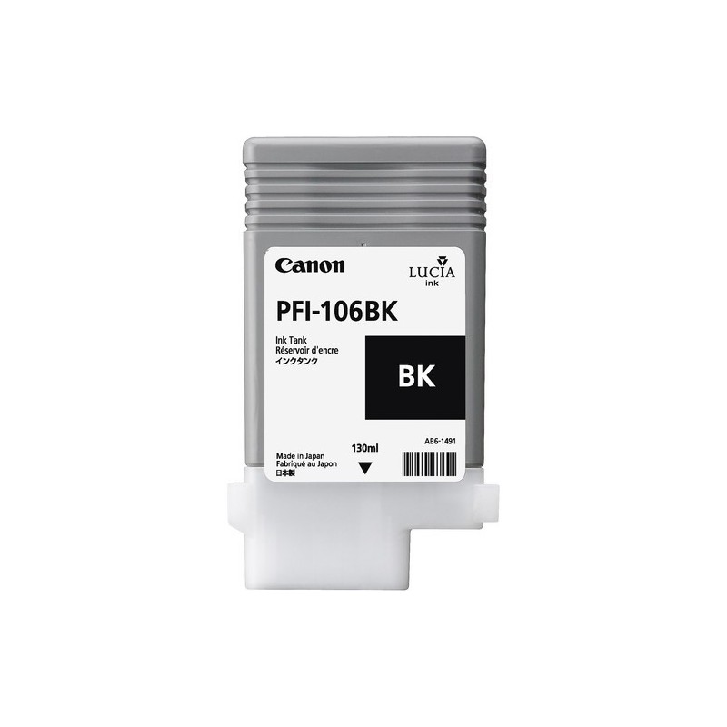 Canon PFI-106 BK Negro 6621B001
