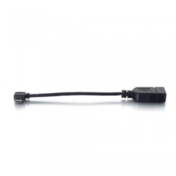 C2G Mobile Device USB Micro-B to USB Device OTG Adapter Cable - Adaptador USB - 4 PIN USB tipo A (H) 82410