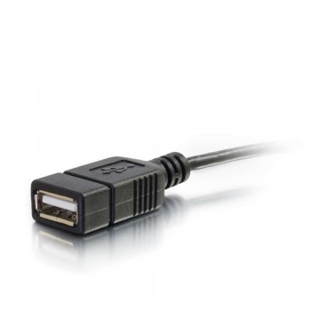 C2G Mobile Device USB Micro-B to USB Device OTG Adapter Cable - Adaptador USB - 4 PIN USB tipo A (H) 82410