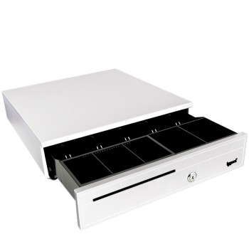 iggual IGG315767, Electronic cash drawer, White, 420 mm, 12 V, 405 mm, 100 mm