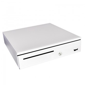 iggual IGG315767, Electronic cash drawer, White, 420 mm, 12 V, 405 mm, 100 mm