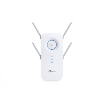 TP-LINK RE650 Network transmitter 1 puertos RJ-45 4 antenas wifi Blanco RE650