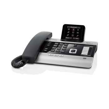 Gigaset DX800A all in one, Teléfono analógico, Altavoz, 1000 entradas, Servicios de mensajes cortos  SI-DX800A