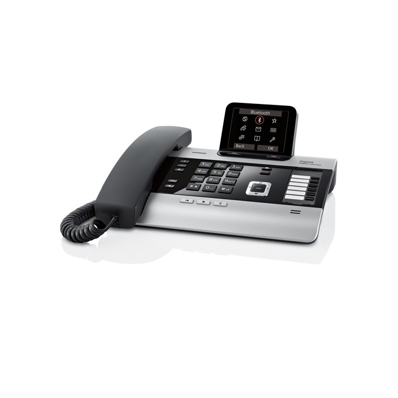Gigaset DX800A all in one, Teléfono analógico, Altavoz, 1000 entradas, Servicios de mensajes cortos  SI-DX800A