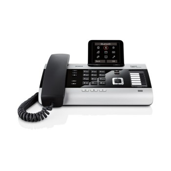 Gigaset DX800A all in one, Teléfono analógico, Altavoz, 1000 entradas, Servicios de mensajes cortos  SI-DX800A