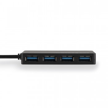 NGS iHub 3.0, USB 3.0 (3.1 Gen 1) Type-A, USB 3.0 (3.1 Gen 1) Type-A, 5000 Mbit s, Negro, Negro, USB IHUB3.0