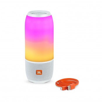 JBL Pulse 3 20 W Altavoz monofónico portátil White JBLPULSE3WHTEU