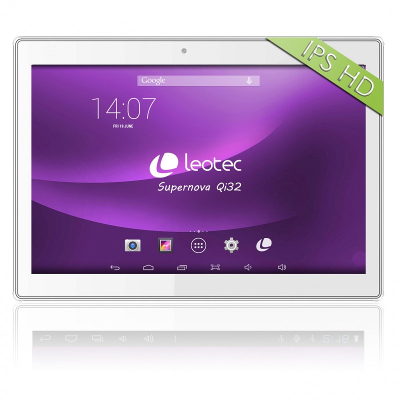 Leotec Supernova Qi16 - 10,1 pulgadas - 32 GB - 2 GB - Blanco LETAB1020