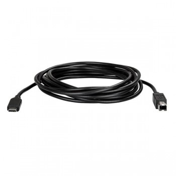 StarTech.com Cable de 3m USB-C a USB-B de Impresora - Cable Adaptador USB Tipo C a USB B, 3 m, USB C USB2CB3M