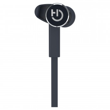 Hiditec AKEN auriculares para móvil Binaural Dentro de oído, Banda para cuello Gris INT010001